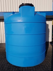 LDPE wateropslagtank V 10.000 liter ook in groen verkrijgbaar